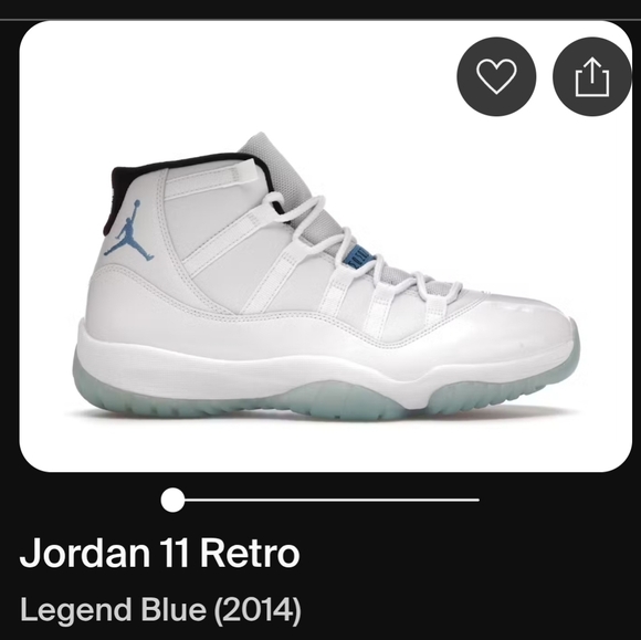 Jordan Other - Jordan 11 Retro Legend Blue (2014) Mens 10 Womens 11.5 OG BOX EUC